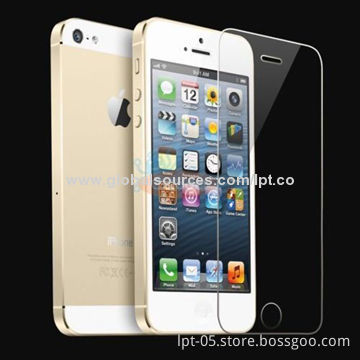 NO MOQ Tempered HD Clear Glass Film Screen Protector for iPhone 5 5S with Retail Package